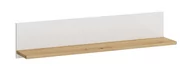 Inne meble do salonu - Półka Avila Ailp01 Biała / Dąb Artisan - miniaturka - grafika 1