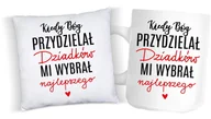Gadżety dla niej i dla niego - zestaw poduszka plus kubek dla dziadka od wnuczka wnuczki - miniaturka - grafika 1