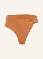 Stroje kąpielowe - Espadrij L'originale Dół Od Bikini Z Wysokim Stanem Eileen orange - miniaturka - grafika 1