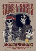 Podkładki pod mysz - PODKŁADKA POD MYSZ Z Nadrukiem 22x18 cm Guns N' Roses Logo Appetite Prezent - miniaturka - grafika 1