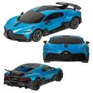 Zabawki zdalnie sterowane - Zdalnie sterowany Bugatti Divo 1:24 – auto RC niebieskie - miniaturka - grafika 1