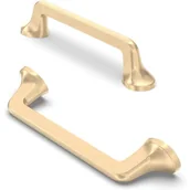 Zawiasy, okucia i inne akcesoria - Uchwyty meblowe 10-częściowe, uchwyty do szafek, uchwyty do szuflad, uchwyty do szafek kuchennych, uchwyty meblowe, rozstaw otworów 96 mm, szczotkowan - miniaturka - grafika 1