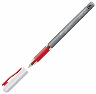Długopis Speedx 5 Czerwony 0.5Mm Korpus Titanum, Faber-Castell - Długopisy - miniaturka - grafika 1