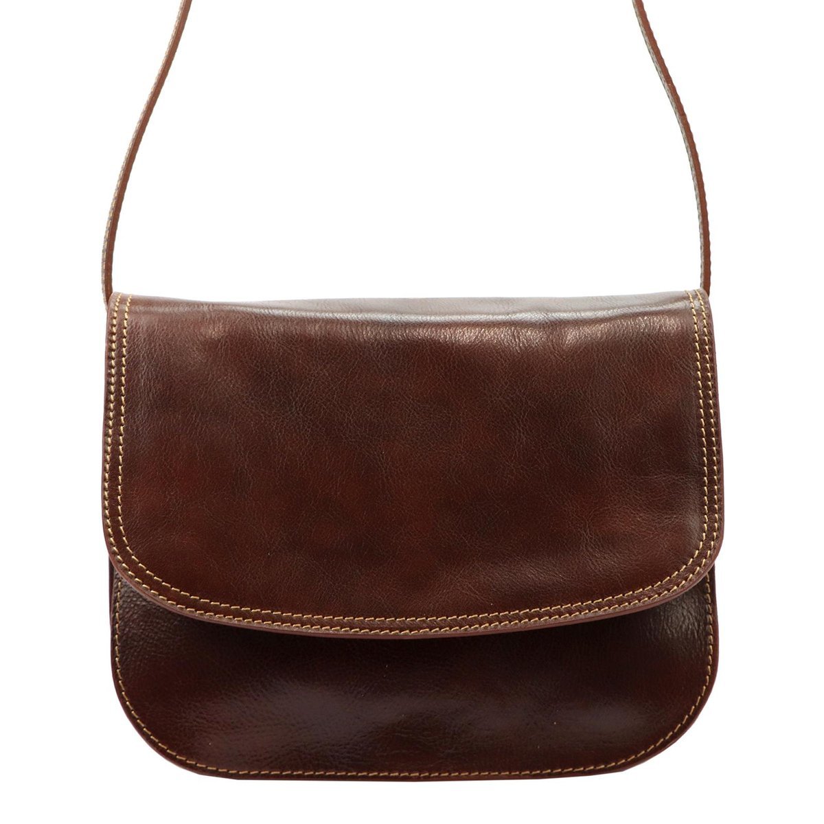 Damska elegancka listonoszka skórzana od Florence