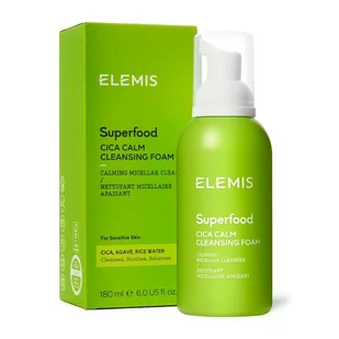 ELEMIS ELEMIS Superfood Kojąca pianka do mycia twarzy Superfood CICA 180 ml - Pianki do mycia twarzy - miniaturka - grafika 1