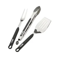 Zestawy do grillowania - Zestaw łaopatka, widelec, szczypce do grilla ze stali nierdzewnej Landmann - miniaturka - grafika 1