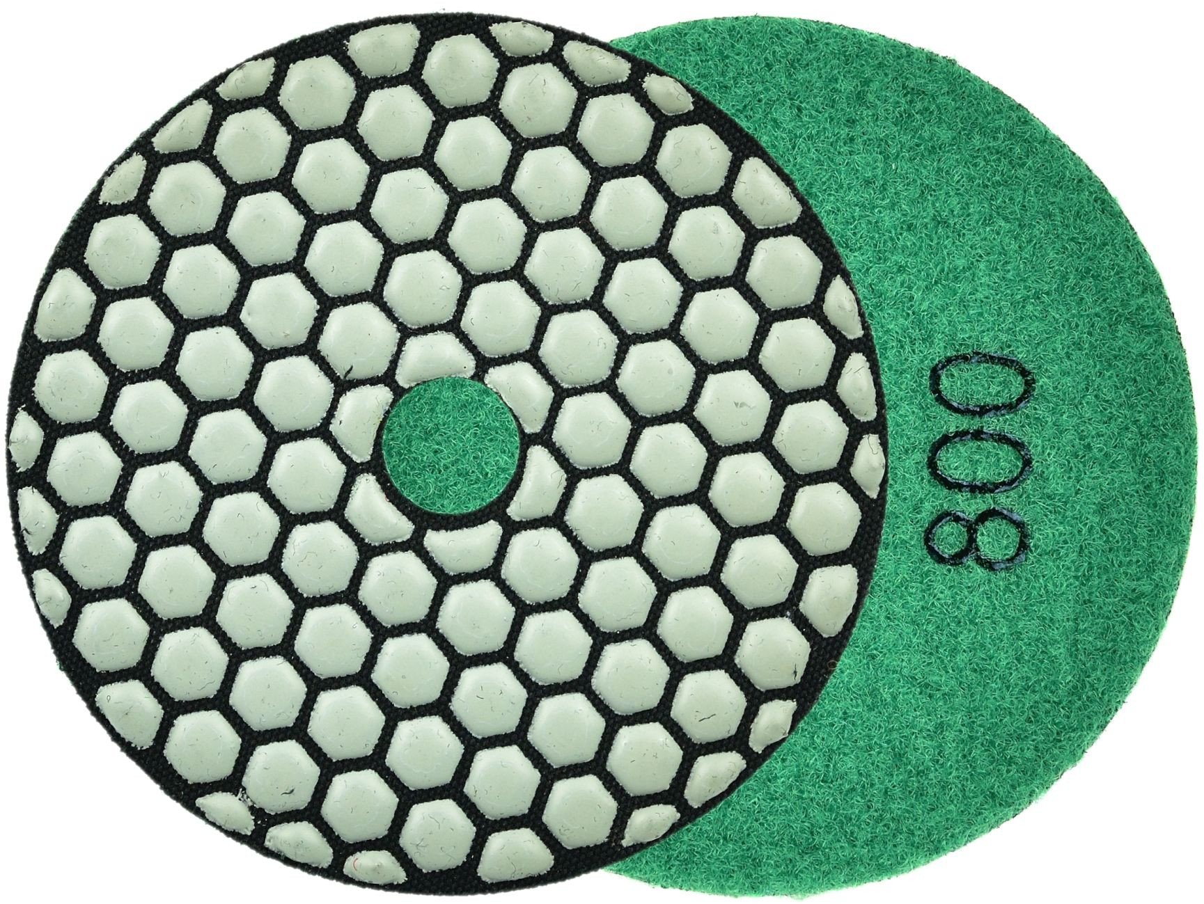 Geko Tarcza polerska do szlifowania gresu na sucho 100mm GR800 25/250