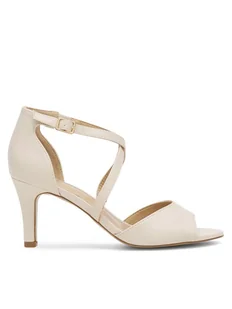 Clara Barson Sandały Deborah LS5953-02 Beżowy - Sandały damskie - miniaturka - grafika 1