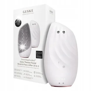 GESKE SONICZNA SZCZOTECZKA TERMICZNA OCZYSZCZAJĄCA LIFTING DO TWARZY 8W1 - Szczoteczki do twarzy - miniaturka - grafika 1