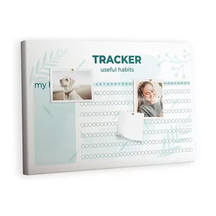 Planer, Organizer na ścianę Tulup 60x40 ze wzorem - Tablice i flipcharty - miniaturka - grafika 1