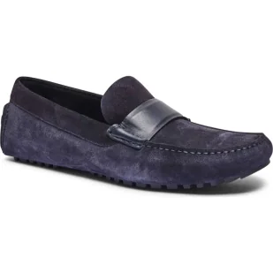 BOSS BLACK Skórzane mokasyny Driver - Mokasyny męskie - miniaturka - grafika 1