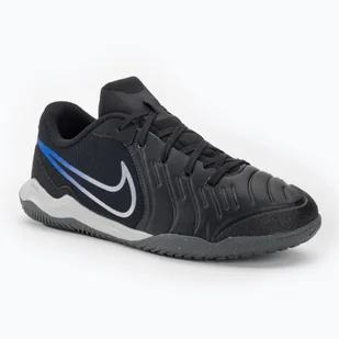 Buty do piłki do nożnej dziecięce Nike Jr Legend 10 Academy IC black/chrome/hyper real - Piłka nożna - miniaturka - grafika 1