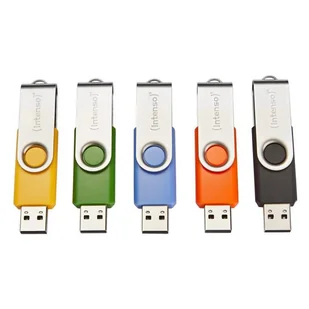 Intenso USB Flash Drive 2.0 32GB Basic Line 5pcs pack - Pendrive - miniaturka - grafika 1