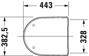 Duravit Soleil by Starck Deska sedesowa wolonoopadająca biała 0026490000 - Deski sedesowe - miniaturka - grafika 1
