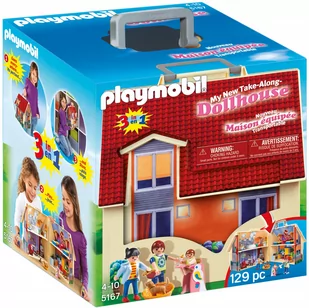 Playmobil Nowy przenośny domek dla lalek 5167 - Klocki - miniaturka - grafika 2