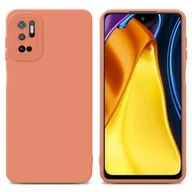 Etui i futerały do telefonów - Pokrowiec Etui Do Xiaomi RedMi NOTE 10 5G / POCO M3 PRO 5G w FLUID JASNY POMARAŃCZOWY TPU Silikonowe Obudowa Ochronny Case Cover Cadorabo - miniaturka - grafika 1