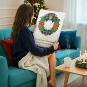 Ozdoby bożonarodzeniowe - Kalendarz Adwentowy 2025 Z Kawami 24 Różne Saszetki Z Kawami MIELONYMI32 - miniaturka - grafika 1