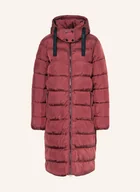 Płaszcze damskie - Fuchs Schmitt Płaszcz Pikowany Z Odpinanym Kapturem rot - miniaturka - grafika 1