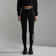 Spodnie damskie - M-BOX LEGGINGS 4 BLACK 041 - miniaturka - grafika 1