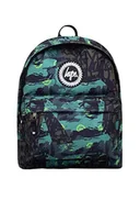 Plecaki - hype Plecak unisex Tyler Camo Crest, Czarny/khaki, Jeden rozmiar, Casual - miniaturka - grafika 1