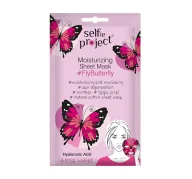 Maseczki do twarzy - SELFIE PROJECT MOISTURIZING FLY BUTTERFLY MASECZKA W PŁACHCIE DO TWARZY 1 SZTUKA - miniaturka - grafika 1