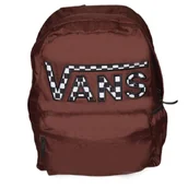 Plecaki - Plecak szkolny młodzieżowy Vans Realm Flying V Bitter Chocolate - VN0A3UI87YO1 - miniaturka - grafika 1