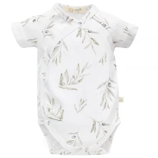 Yosoy Body organic cotton krótki rękaw OLIVES 62 cm - Body dla niemowląt - miniaturka - grafika 1