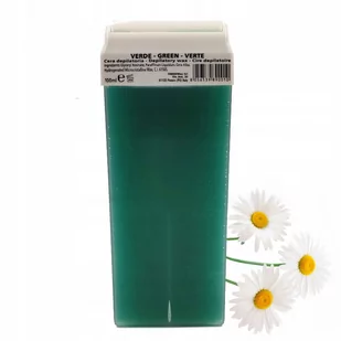 Kallos Cosmetics Wosk do depilacji - ZIELONY (GREEN) - 100ml - Depilacja - miniaturka - grafika 1