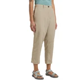 Spodnie sportowe damskie - Damskie spodnie softshellowe Jack Wolfskin TIHAMA 7 8 PANTS W stone - 34 - miniaturka - grafika 1