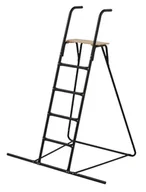 Place zabaw - Drabinka do zjeżdżalni metalowa 150 cm KBT - miniaturka - grafika 1