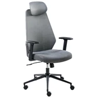 Fotele i krzesła biurowe - Beliani Krzesło biurowe ORYN Ciemnoszary - miniaturka - grafika 1