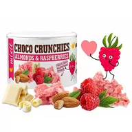 Orzechy i nasiona - Mixit crunchies 140g MIESZANKA BIAŁEJ CZEKOLADY Z MIGDAŁAMI I LIOFILIZOWANYMI MALINAMI - miniaturka - grafika 1