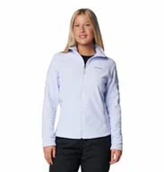 Koszulki sportowe damskie - Damski polar rozpinany Columbia Fast Trek II Jacket - niebieski - COLUMBIA - miniaturka - grafika 1
