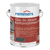 Farby i impregnaty do drewna - REMMERS Olej do tarasów kompozytowych 0,75l szary - miniaturka - grafika 1
