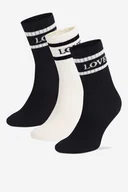 Skarpetki damskie - Fila F3608-AW24 (3-pack) Czarny - miniaturka - grafika 1