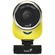 Kamery internetowe - Genius kamera web Full HD QCam 6000, 1920x1080, USB 2.0, żółta, Windows 7 a vyšší, FULL HD, 30 FPS - miniaturka - grafika 1