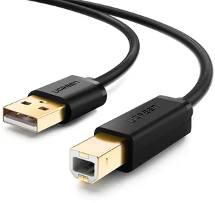 Kabel USB Ugreen USB-A - USB-B 3 m Czarny 10351 - Kable USB - miniaturka - grafika 1