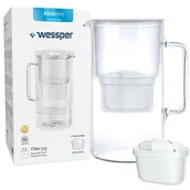 Dzbanki filtrujące - Wessper Aquamax 2,5 l Biały - miniaturka - grafika 1
