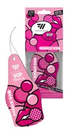 Zapachy samochodowe - BUBBLE GUM | FRESHWAY Pop Dry Triple - zawieszka XXL - miniaturka - grafika 1