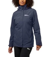 Kurtki damskie - Jack Wolfskin Kurtka damska Rotwand 3 w 1 Jkt W - miniaturka - grafika 1