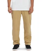 Spodnie męskie - Dcshoes Chinos Worker Relaxed Chino spodnie męskie brązowe 36/32 - miniaturka - grafika 1