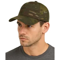 Czapki i chusty sportowe męskie - Czapka z daszkiem męska damska moro Camo Crown - miniaturka - grafika 1