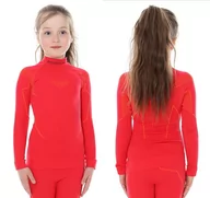 Bluzy narciarskie - Brubeck Bluza thermo jr ls13650 czerwony BLUZA JR WMN 140/146 MALINA - miniaturka - grafika 1
