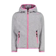 Kurtki i płaszcze dla dziewczynek - CMP Kurtka Knit-tech Dziecięca Z Kapturem Stałym - 3h19825 Kurtka Knit-Tech dla dzieci ze stałym kapturem Unisex - Dzieci i młodzież - miniaturka - grafika 1