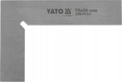 Inne urządzenia pomiarowe - YATO KĄTOWNIK ŚLUSARSKI 75x50mm KL.II - miniaturka - grafika 1