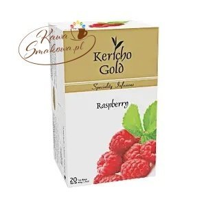 Herbatka malinowa Kericho Gold Raspberry, ekspresowa 20 torebek, 40g