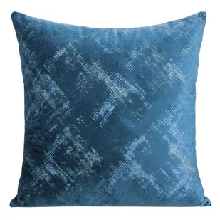 Poszewka 40 x 40 Dekoracyjna Velvet Adria Nieb+Sza - Poszewki na poduszki - miniaturka - grafika 1