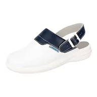 Klapki i japonki damskie - Abeba abebie 7622 Easy Clog Biały/niebieski  niezależnie od tego, czy SRC buty zawodowe, 40 EU, biały/niebieski 7622-40 - miniaturka - grafika 1