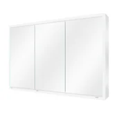 Szafki łazienkowe - Szafka łazienkowa z lustrem i oświetleniem Remix 120 x 80 cm Sensea - miniaturka - grafika 1