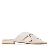 Klapki i japonki damskie - Klapki Gino Rossi 22922 Beżowy - miniaturka - grafika 1